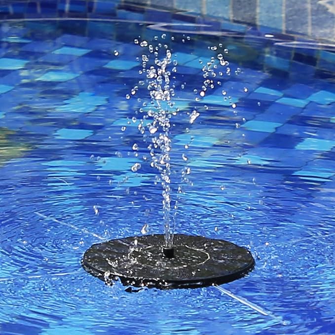 AISITIN 2.5W Solar Bird Bath Fountain Pump, Solar Fountain - Image 6