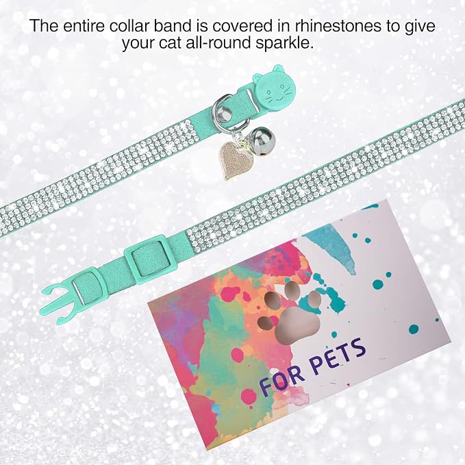 Rhinestone Cat Collar Breakaway - Image 5