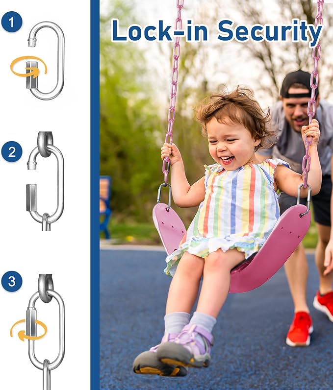 Heavy Duty Swing Seat, Swing Set Accessories Replacement - Image 5