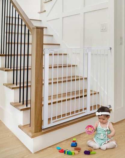COMOMY 36" Extra Tall Baby Gate by COMOMY