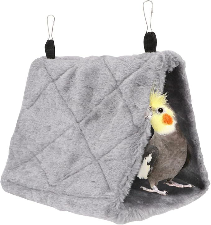 Wontee Bird Nest House Warm Bird Bed Hanging Hammock Snuggle Hut by Wontee