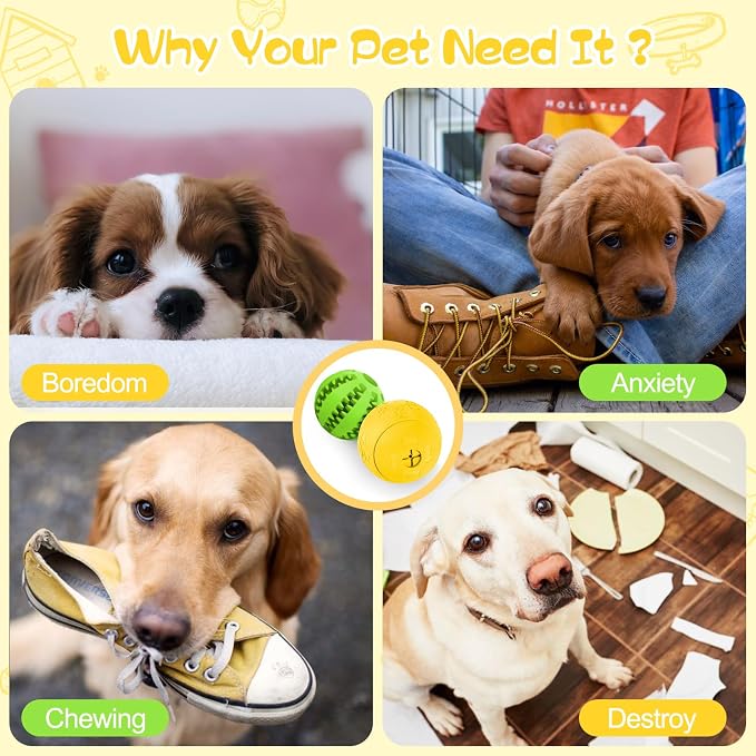 Dog Puzzle Toy 2 Pack, HIPPIH Interactive Dog Toys - Image 3