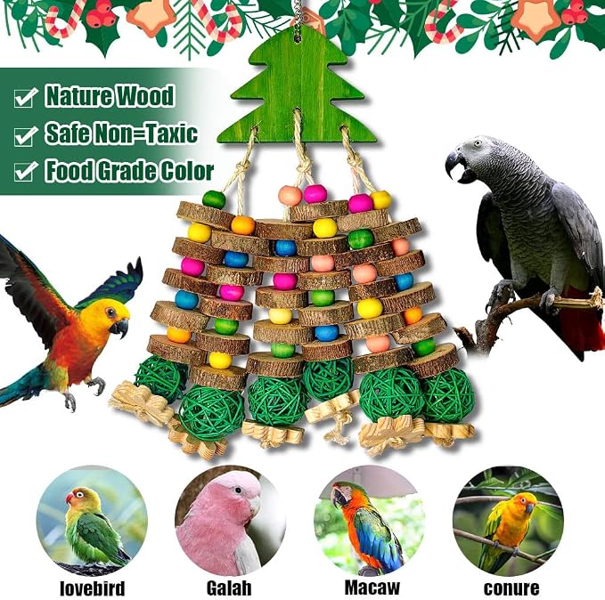 Parrot Toys, Large Bird Parrot Chewing Toys - Image 4