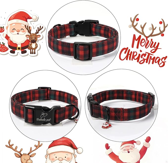 Christmas Dog Collar for Medium Dogs - Image 5