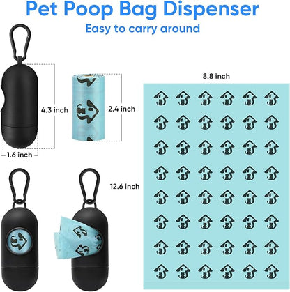 MYPIN Cat Litter Scooper with Holder, Upgraded Cat Litter Shovel with Bags and - Image 8