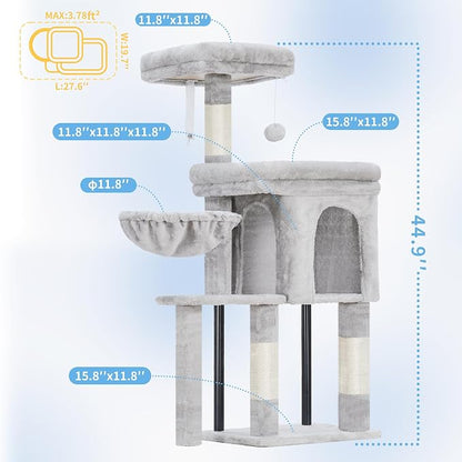 Hey-brother Cat Tree Tower, Scratching Posts - Image 6