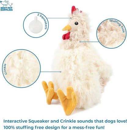 Best Pet Supplies Interactive Squeaky Dog Chew Toy, Ideal Dog Toys - Image 3