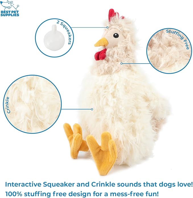 Best Pet Supplies Interactive Squeaky Dog Chew Toy, Ideal Dog Toys - Image 5