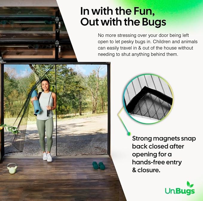 UnBugs Garage Screen Doors for 1 Car Garage - Image 3
