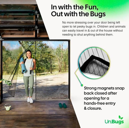 UnBugs Garage Screen Doors for 1 Car Garage - Image 3