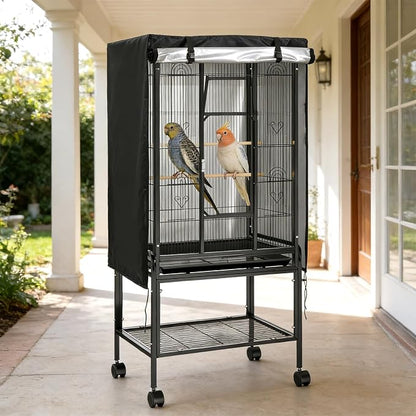 Bird Cage Cover 35"x25"x47" Heavy Duty Waterproof Bird cage Covers - Image 7