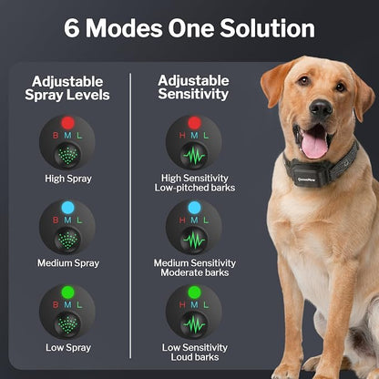 Bark Collar, Dog Bark Collar for Large Medium Small Dogs, Citronella Dog Bark - Image 3