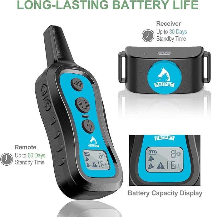 PATPET Dog Training Collar Dog Shock Collar - Image 6