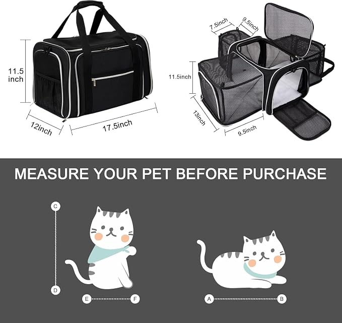 BAGLHER Expandable Cat Carrier - Image 2
