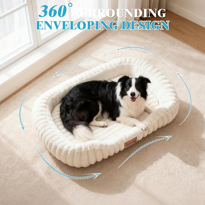Dog Bed for Large Dogs – Comfort-Sided Calming Pet Bed - Image 5