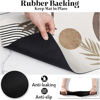 Dog Food Mats for Floors, Absorbent Dog Bowl Mat for Food and Water Dispenser - Image 6