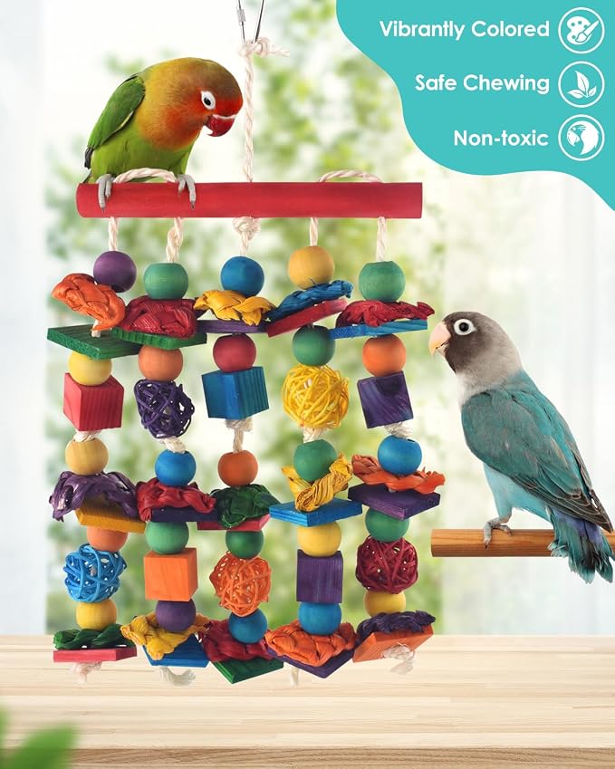 Bird Toys, Parakeet Chewing Toy, - Image 2