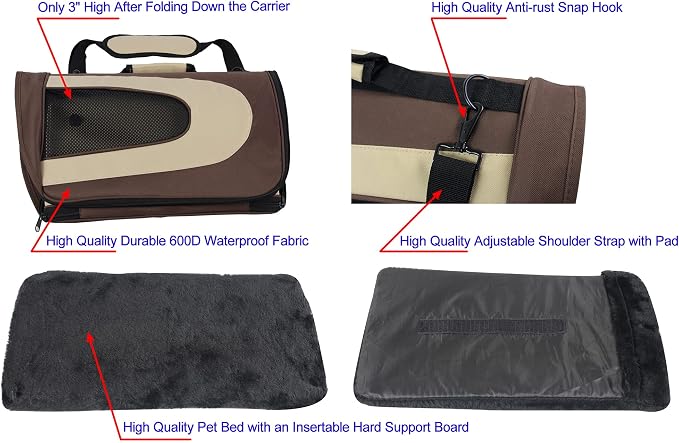 EliteField Deluxe Soft Pet Carrier - Image 5