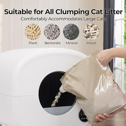 Self Cleaning Cat Litter Box: Extra Large Automatic Litter Box - Image 6