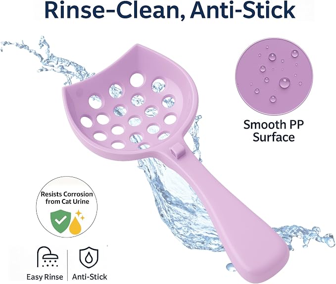 cat Litter Scooper with Holder: Easy-to-Clean cat Scooper - Image 3