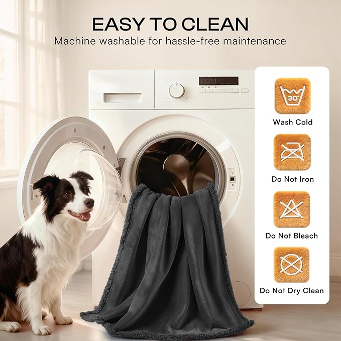Waterproof Pet Blanket, Liquid Pee Proof Dog Blanket - Image 8