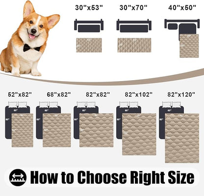 Smiry Waterproof Dog Bed Cover Blanket, Soft Reversible Pet Blanket, Washable - Image 6