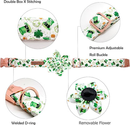 Lionheart glory St. Patrick's Day Dog Collar - Image 2
