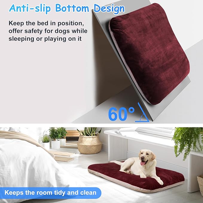 Magic Dog Super Soft Medium Dog Bed, 32 Inch Orthopedic Foam Pet Bed - Image 4