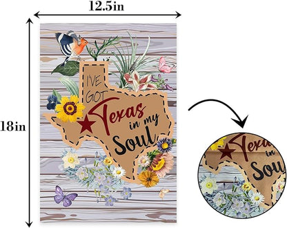 I've got texas in My Sou Garden Flag, Texas State Garden Flag - Image 2