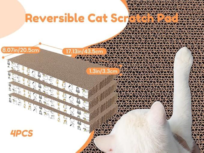 PatiencET 4 Pack Cat Scratch Pad - Image 4
