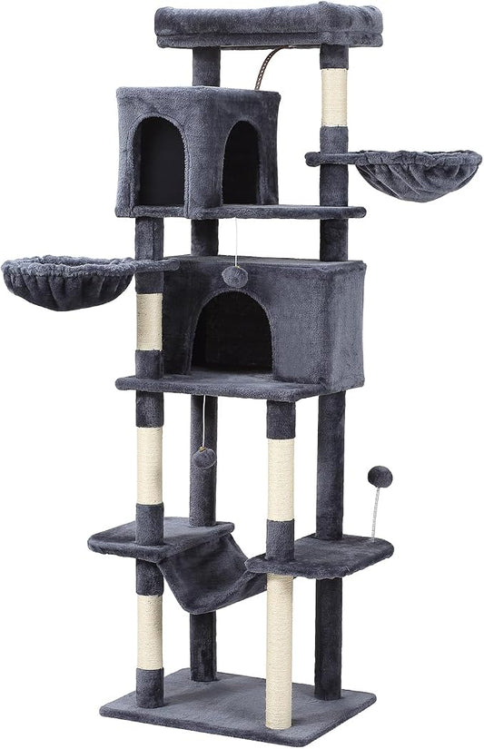 70-Inch Cat Tree, Large Cat Tree Tower by LETKIND