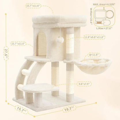 Heybly Cat Tree Tower, Cat condo - Image 6