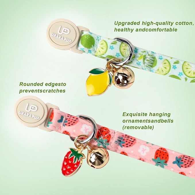 Cat Collar, Cat Collar with Bell, - Image 3