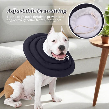 IDOMIK Dog Recovery Collar, Waterproof Soft Dog Cone After Surgery, Comfy - Image 5