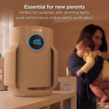 Shark Air Purifier for Home, NeverChange Compact Pro, for Bedroom, Home Office - Image 7