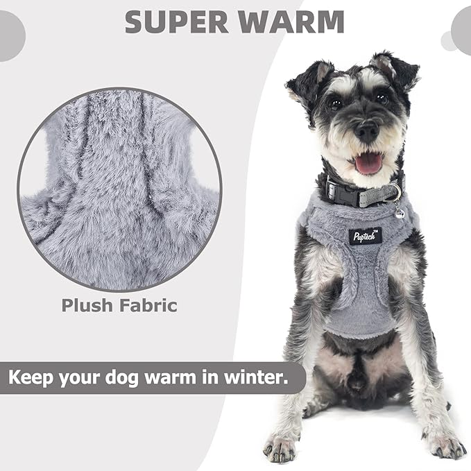 PUPTECK Adjustable Dog Harness Collar and Leash Set Step in No Pull Pet Harness - Image 3
