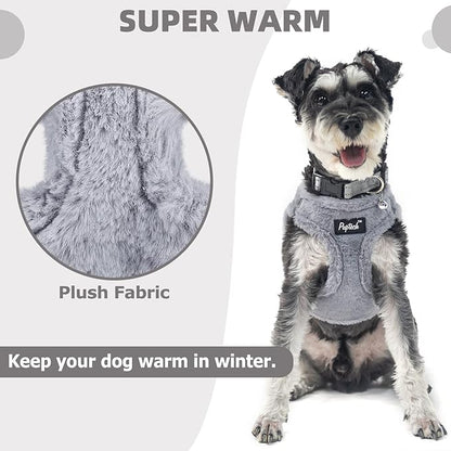 PUPTECK Adjustable Dog Harness Collar and Leash Set Step in No Pull Pet Harness - Image 3