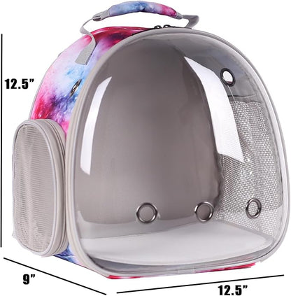 Bunny Carrier Backpack with Space Capsule Clear Bubble Window - Image 2