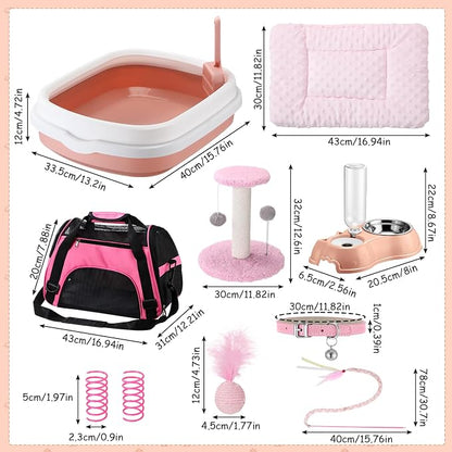 Eccliy Kitten Starter Kit, Pet Toy, Folding Carrier, Climbing Frame, Automatic - Image 3