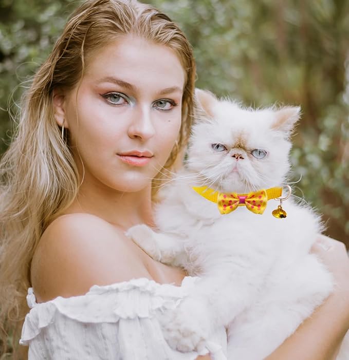 16 PCS Cute Cat Collars with Bells - Image 3