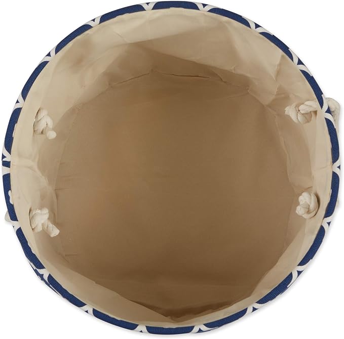 Bone Dry 6192 Pet Storage Collection Lattice Paw Print, Medium Round, Nautical - Image 3