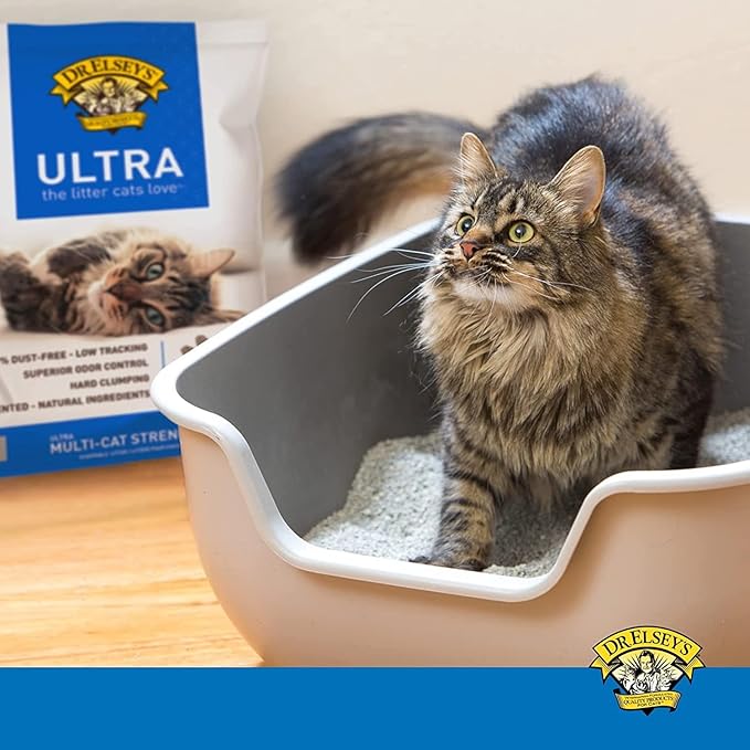 Dr. Elsey's Ultra Unscented Clumping Clay Cat Litter 18 lb Bag - Image 5