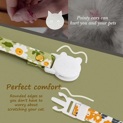 2 Pack Cotton Breakaway Cat Collar - Image 6