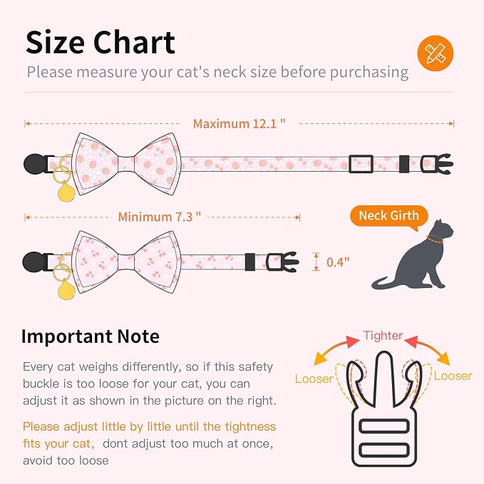 2 Pack Breakaway Cat Collar - Image 2