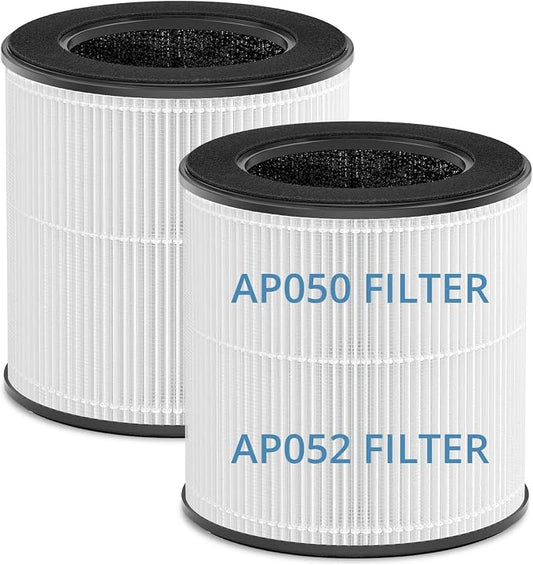 Tailulu Official AP050 AP052 Air Purifier Replacement Filter, 3-in-1 Air by Tailulu