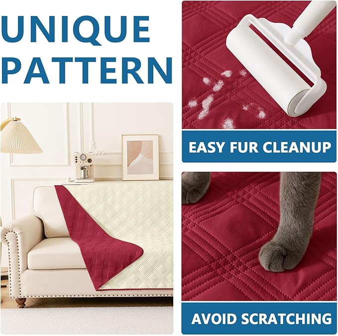 hyha Waterproof Dog Blanket, Reversible Pet Bed Blanket, Soft Sofa Couch Cover - Image 7