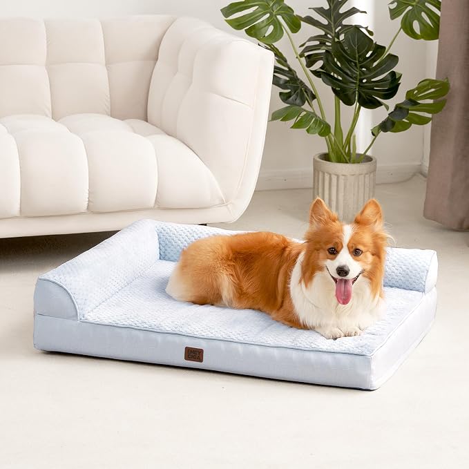 EHEYCIGA Memory Foam Dog Bed Large Size Dogs, Orthopedic Dog Bed Large - Image 9