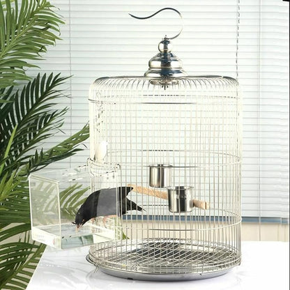 Hanging Bird Bath Cube Bird Bathtub Bath Shower Box Bowl Cage Accessory - Image 5