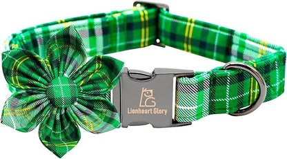 Lionheart glory St. Patrick's Day Dog Collar by LionheartGlory