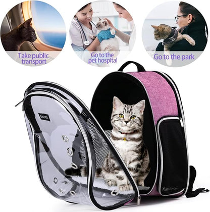 BAGLHER Cat Carrier Backpack Bubble - Image 7